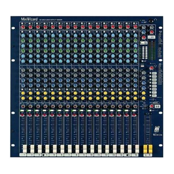 ALLEN & HEATH MIXWIZARD WZ162DX USER MANUAL Pdf Download ManualsLib