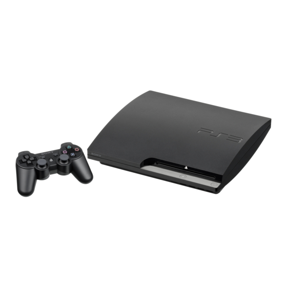 SONY PLAYSTATION 3 Quick Reference Manual & Safety and Support