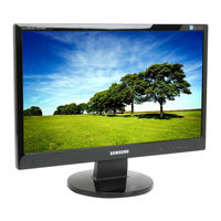 Samsung 2043SWX - 5ms Widescreen LCD Monitor User Manual