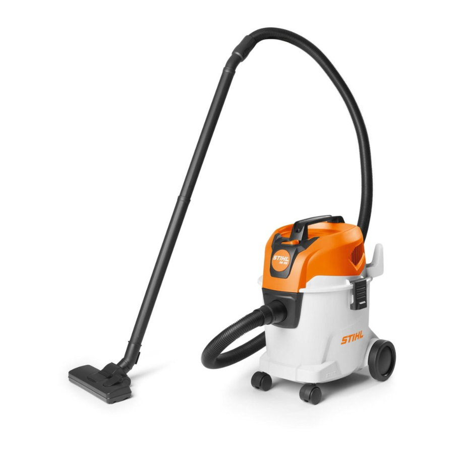 Stihl SE 33 Instruction Manual