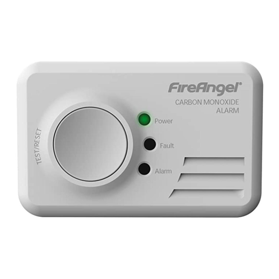FireAngel CO-9X-10-EU Manuals