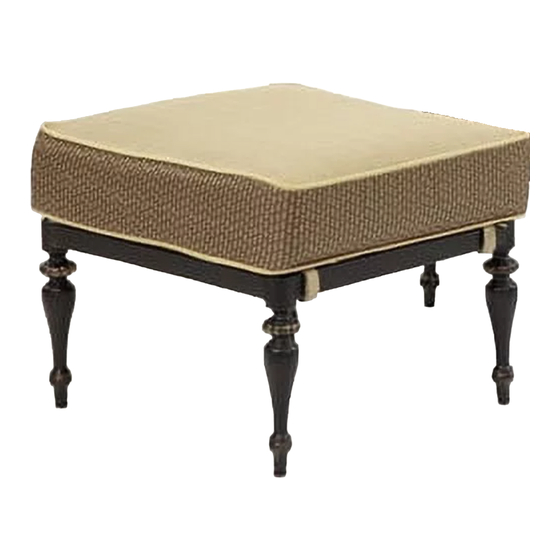 BOMBAY Sherborne Ottoman Manual