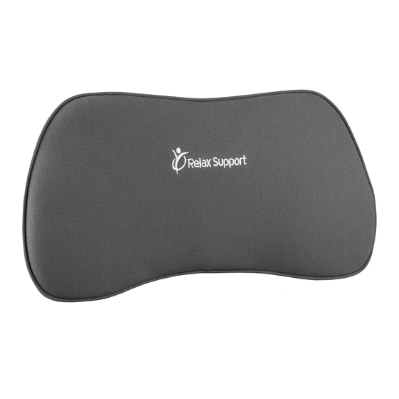 Relax Support RS1 Instruction Manual