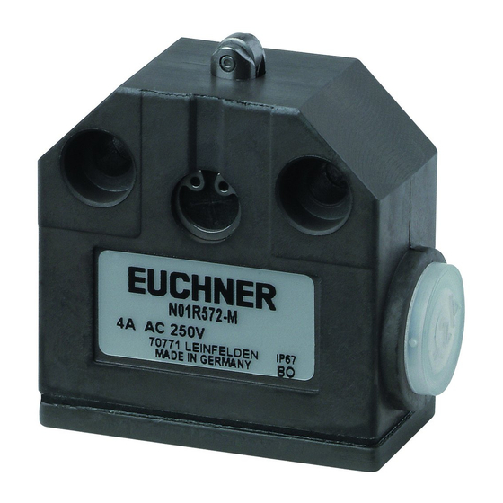 EUCHNER N01 Series Operating Instructions