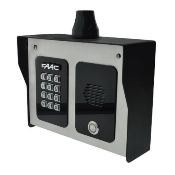 FAAC 4400 Installation Instructions Manual