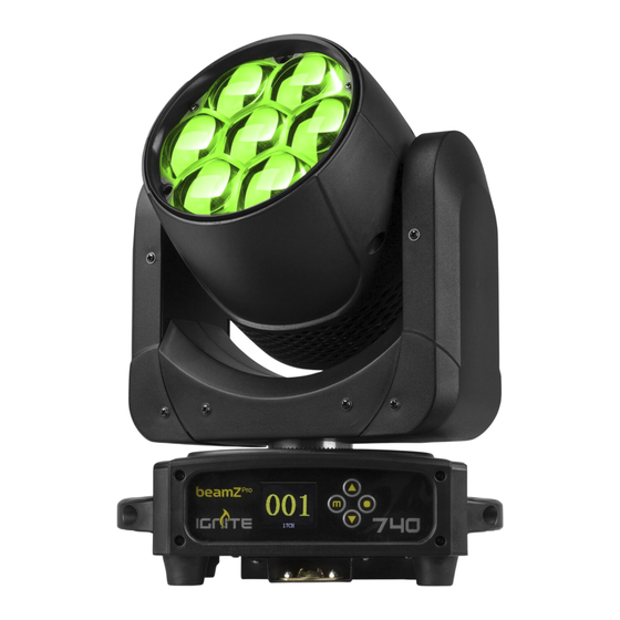 Beamz IGNITE740 User Manual