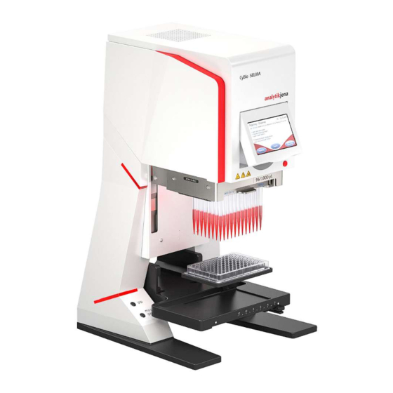 Endress+Hauser analytikjena CyBio SELMA Series Operating Manual