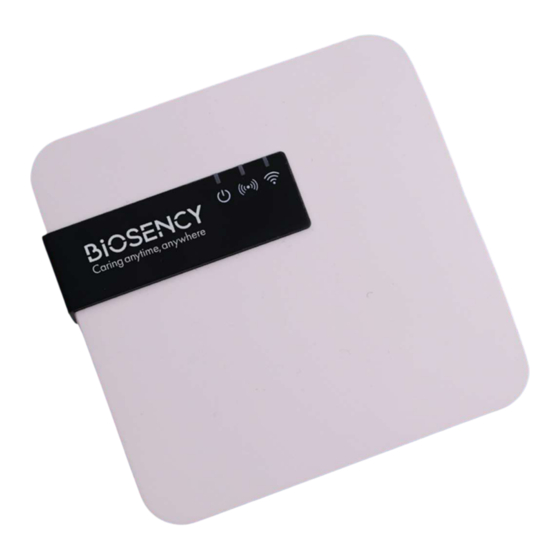 BIOSENCY Bora NGD Installation Manual