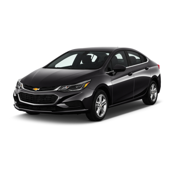 Chevrolet cruze 2017 Owner's Manual