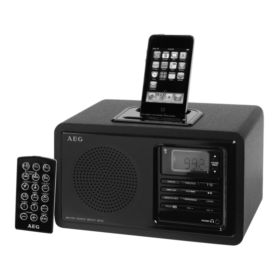 AEG MR 4115i Instruction Manual