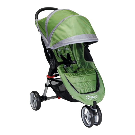 BABY JOGGER CITY MINI ASSEMBLY INSTRUCTIONS MANUAL Pdf Download