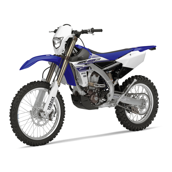 Yamaha WR450F Owner's Service Manual
