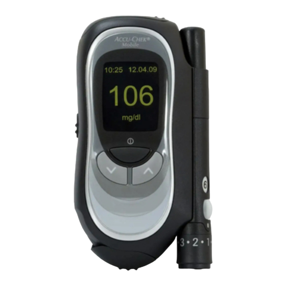 ACCUCHEK MOBILE USER MANUAL Pdf Download ManualsLib