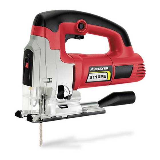 stayer S110PE Operating Instructions Manual