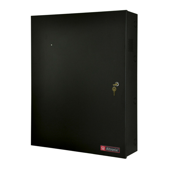 Altronix T2MK3F4D Installation Manual