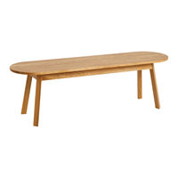 Hay TRIANGLE LEG TABLE Quick Start Manual