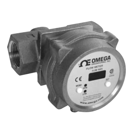 Omega Vortex FV100 Series User Manual