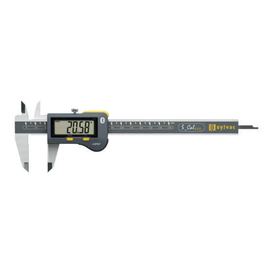 Sylvac EVO Smart Instructions