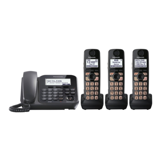 Panasonic KX-TG4773B Specifications