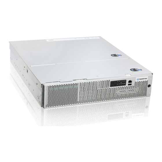 Kontron CG2100 Installation And Maintenance Manual