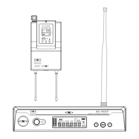Galaxy Audio Any-Spot AS-1800 User Manual