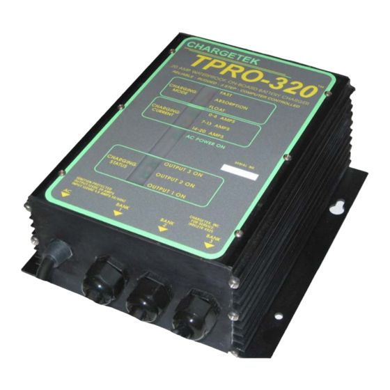 Chargetek TPRO-320 Installation Manual