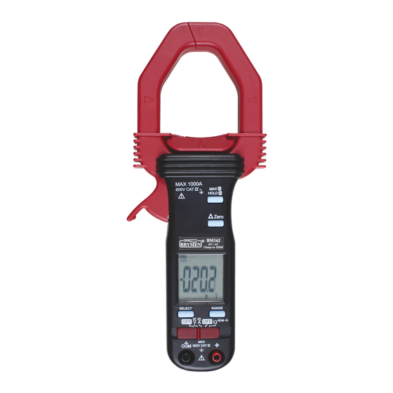 Brymen TBM161 User Manual