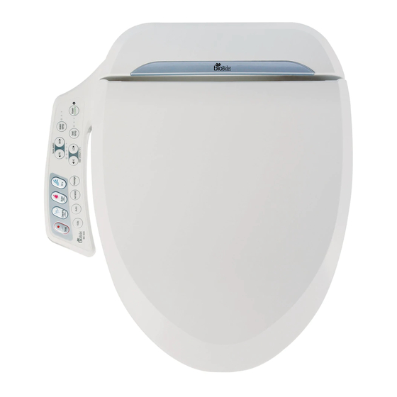 BIOBIDET BB-600 OPERATING INSTRUCTIONS MANUAL Pdf Download | ManualsLib