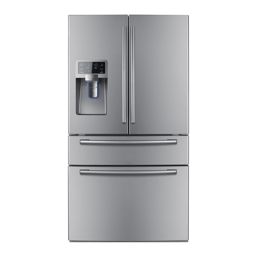 samsung refrigerator rf4287hars service manual