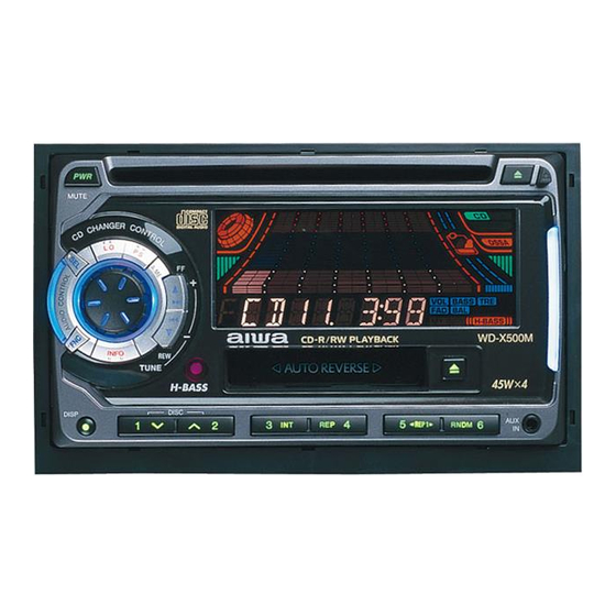 AIWA WDX500M SERVICE MANUAL Pdf Download ManualsLib