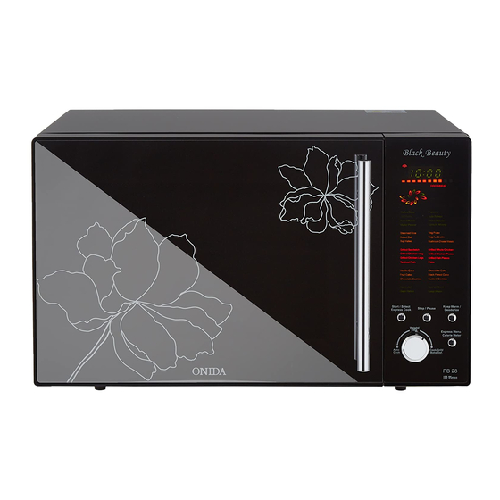 Onida Black Beauty Neo 23L Microwave Oven