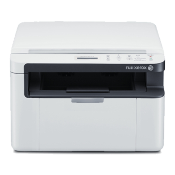 FUJI XEROX DOCUPRINT M115 B USER MANUAL Pdf Download | ManualsLib