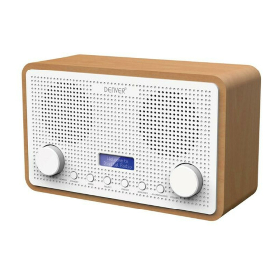 DENVER DAB34 OWNER'S MANUAL Pdf Download ManualsLib