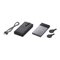 Sony VGP-UHDM25 Operating	 Instruction