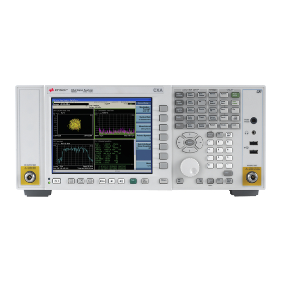 KEYSIGHT N9000A MANUAL Pdf Download | ManualsLib