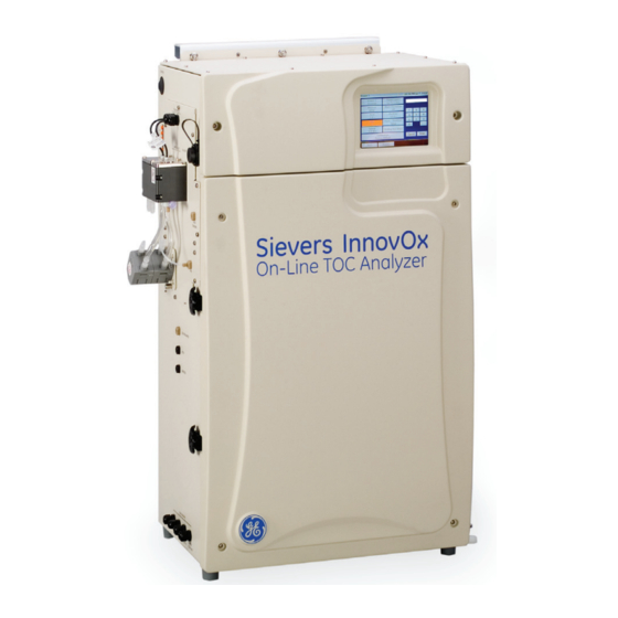 GE Sievers InnovOx Operation And Maintenance Manual