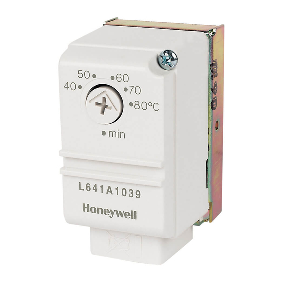 Honeywell L641A Installation Instructions