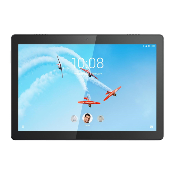 Lenovo Tab M10 Safety, Warranty & Quick Start Manual