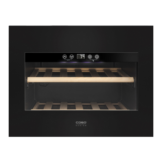 Caso WineDeluxe E 18 Operating Manual