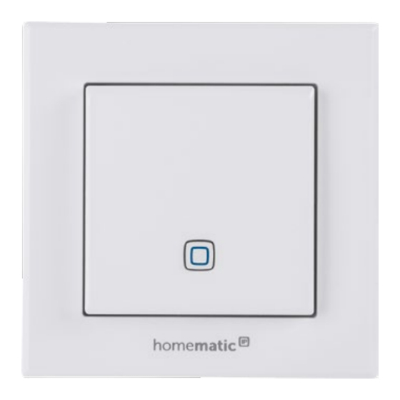 HomeMatic HmIP-STH Mounting Instruction And Operating Manual