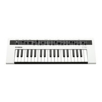 Yamaha reface Supplementary Manual