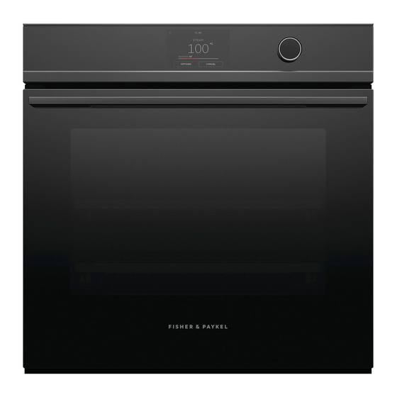 Fisher & Paykel OS60SDTDB1 Installation Manual