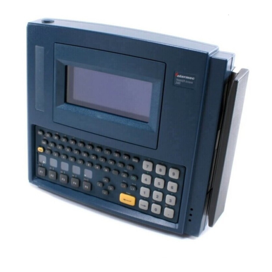 Intermec Trakker Antares 2480 User Manual