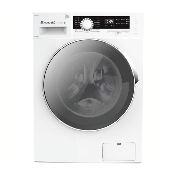 Brandt WFB124QWA Manual To Installation And Use