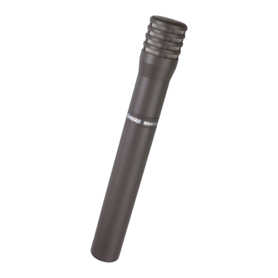 Shure SM94 User Manual