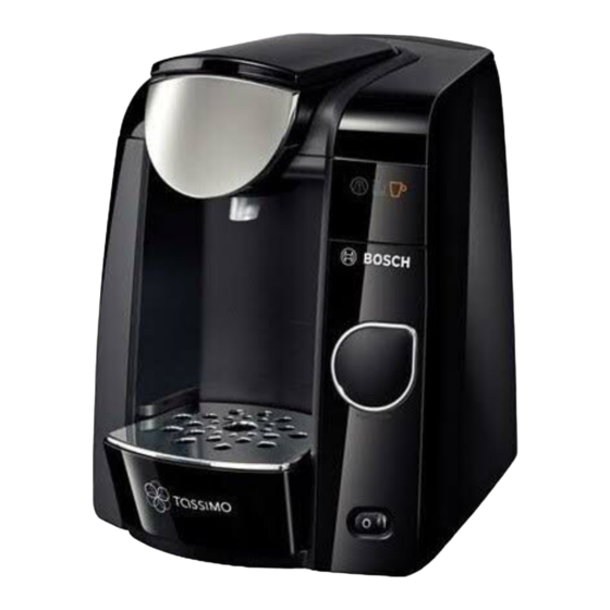 Bosch Tassimo JOY TAS4502N Instruction Manual