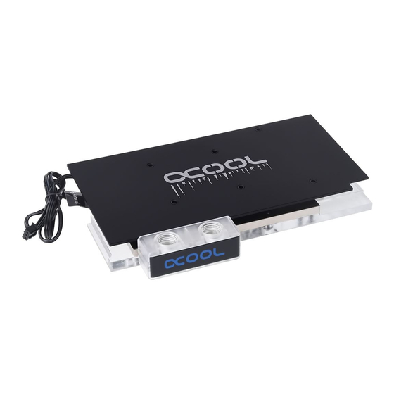 Alphacool EISBLOCK GPX-N 2070 M03 Manual