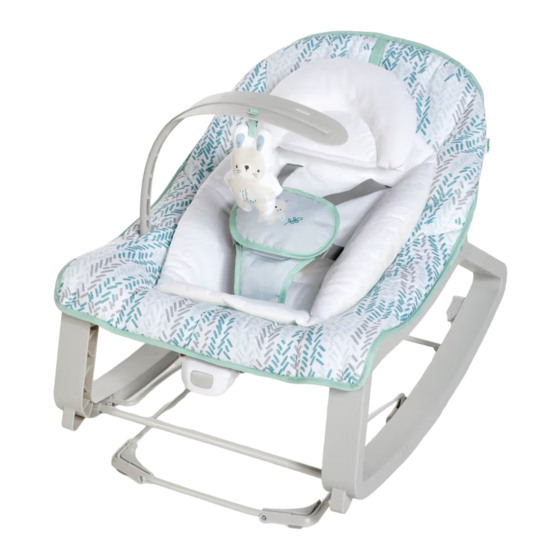 ingenuity Keep Cozy Grow With Me Bounce & Rock Seat - Spruce Manual