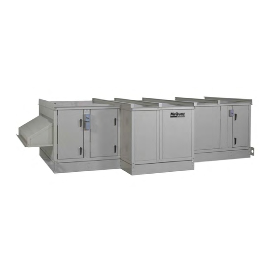 McQuay Skyline OAC 003G Installation And Maintenance Manual