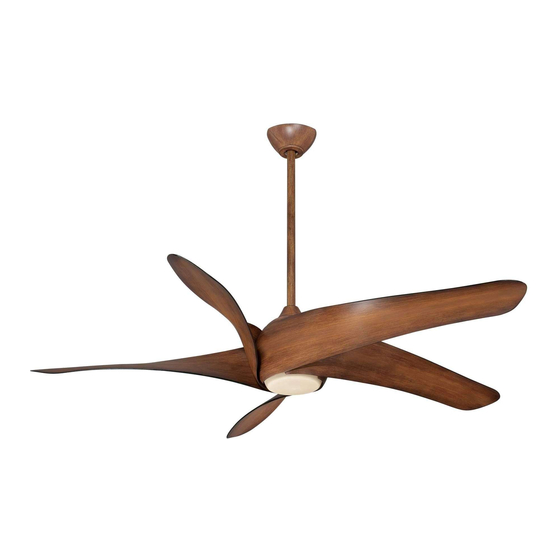 Minka-Aire ARTEMIS XL5 Ceiling Fan Manuals
